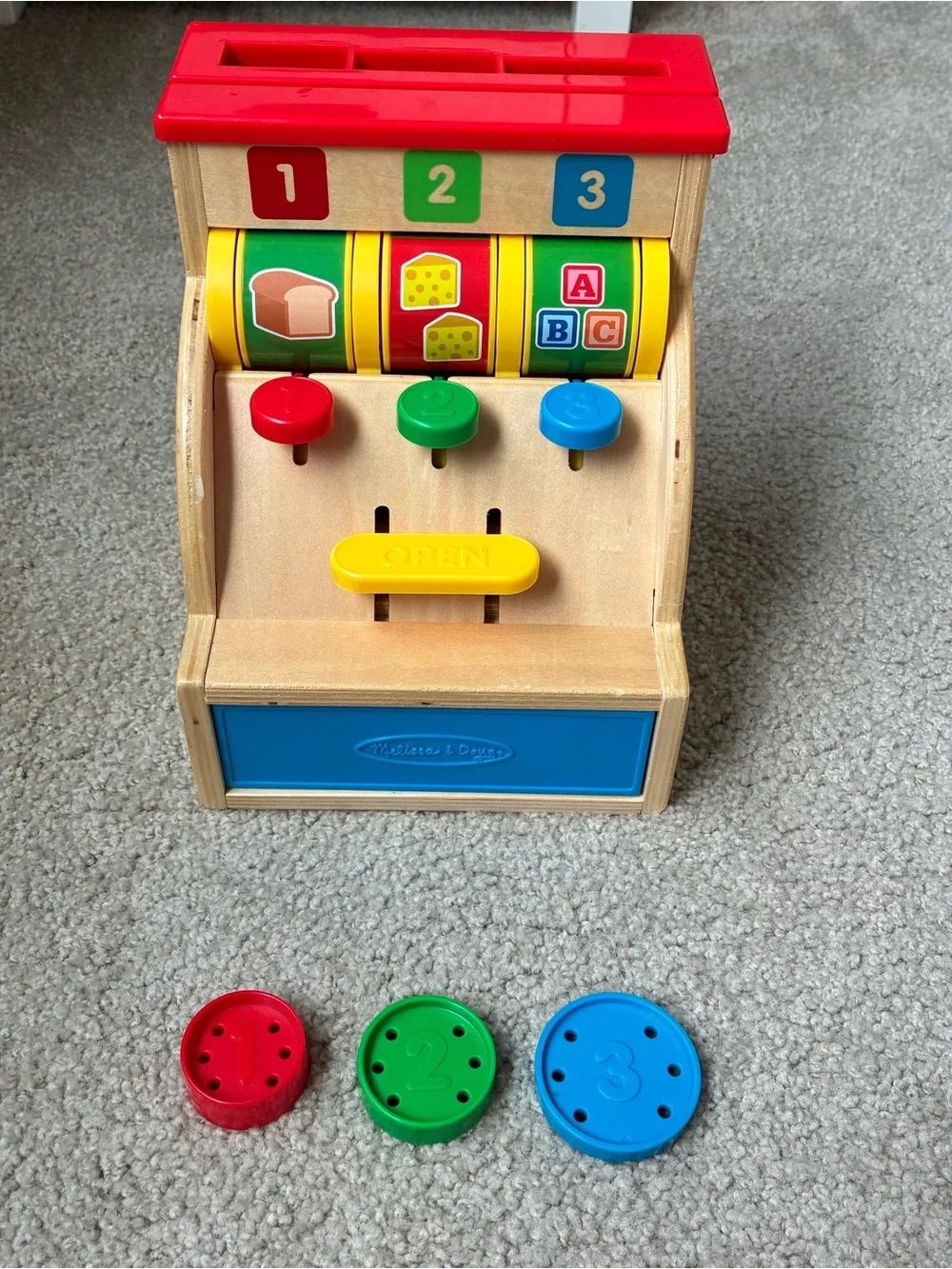 Melissa & Doug colorful wooden